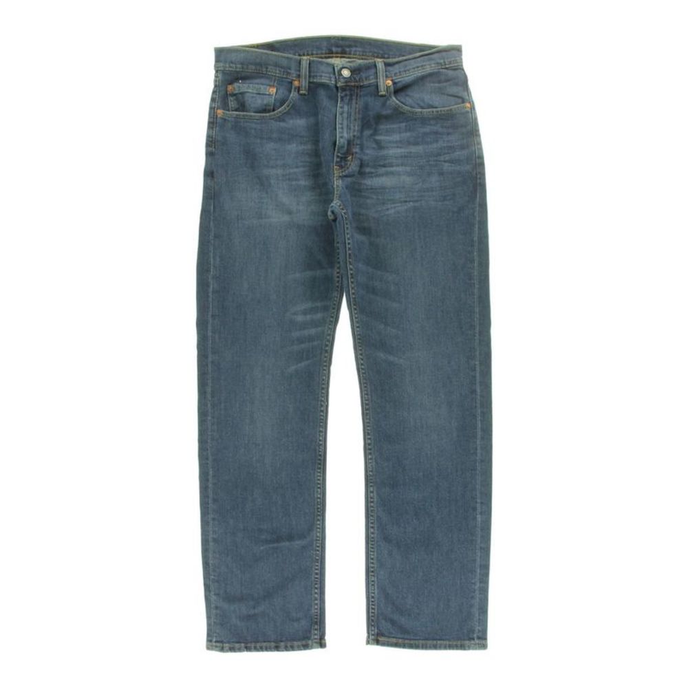 Levi's Mens 559 Blue Steely Wash Straight Fit Mid-Rise Relaxed Jeans NWT